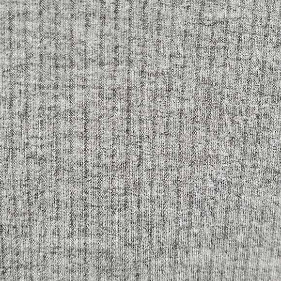 3/$10 Bozzolo | Gray Ribbed Square Neck Bodysuit size Large (Juniors) - Picture 8 of 8
